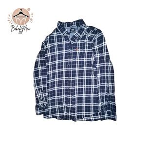 Chaps Men’s Brushed Flannel Button-Up Shirt XL